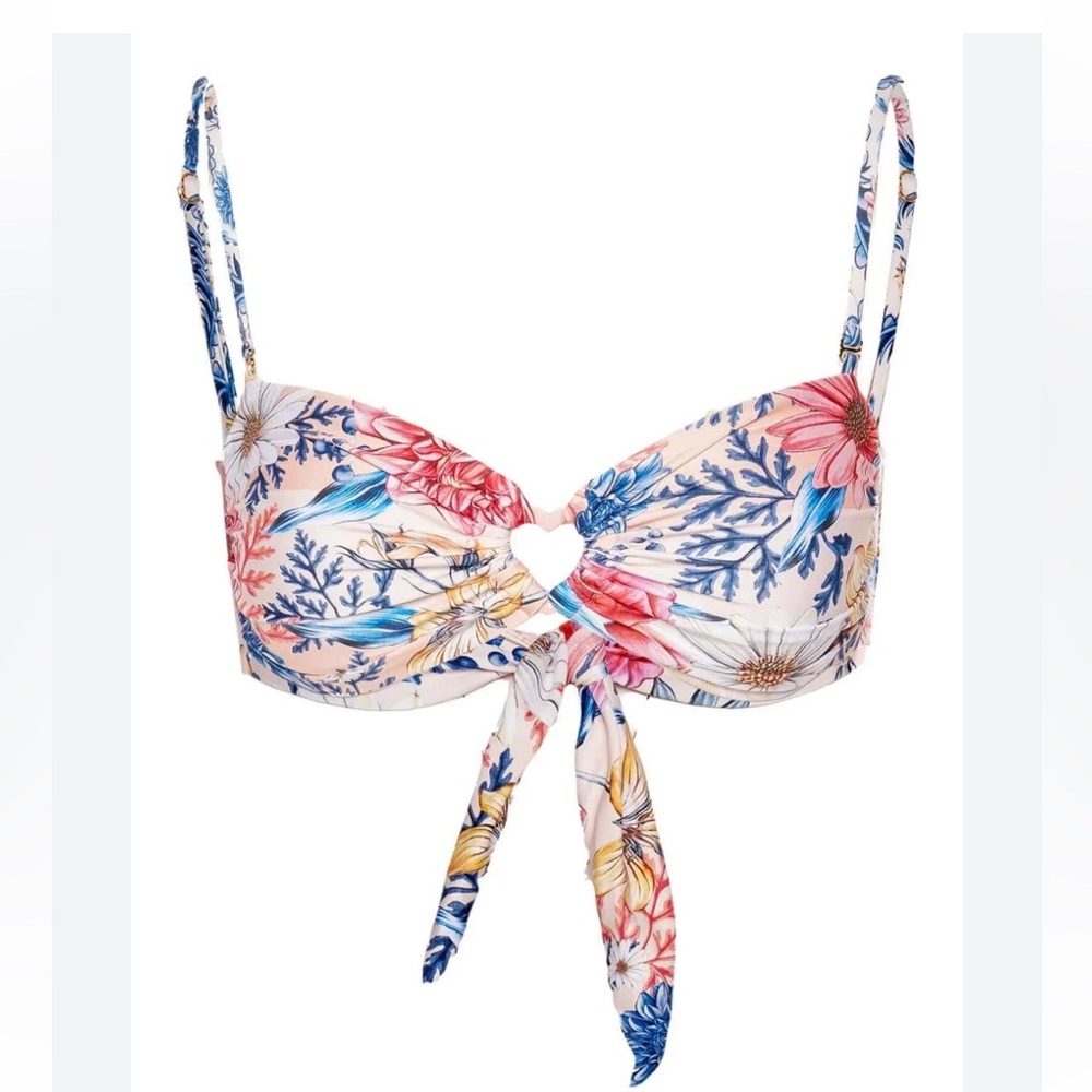 Agua Bendita - Talia Ross Heart Bikini Top - Size Medium - EUC - Worn Once
